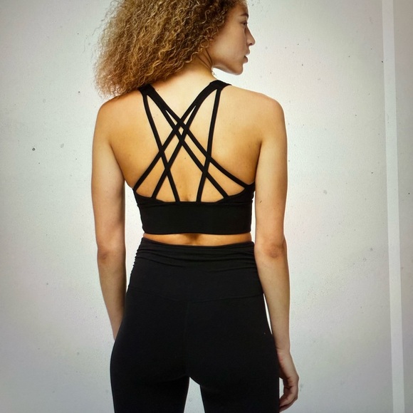 lululemon athletica Other - Lululemon Free to Be Serene long line bra size 10 black